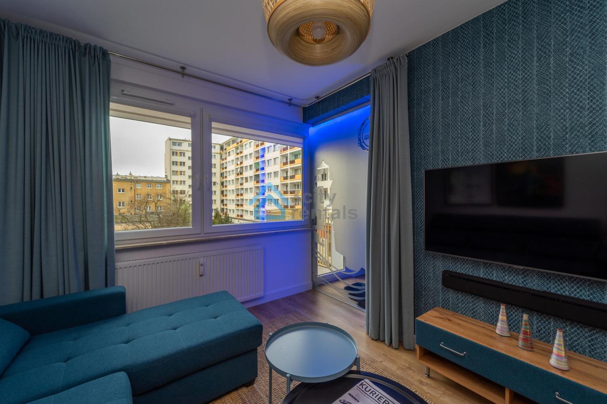 Bright And Blue 3City Apartment With Balcony In Gdynia By Noclegi Renters Extérieur photo